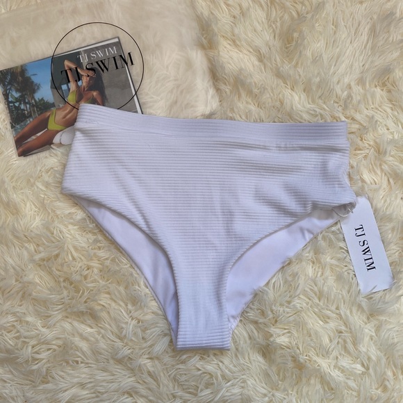 Tj Swim Estelle Ribbed Bottoms - Picture 3 of 5